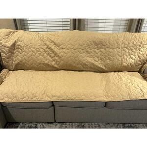 Ameritex pet Blanket for furniture Waterproof 52x82” Sand (set of 2)